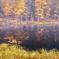 Podzimní počasí ve skalách